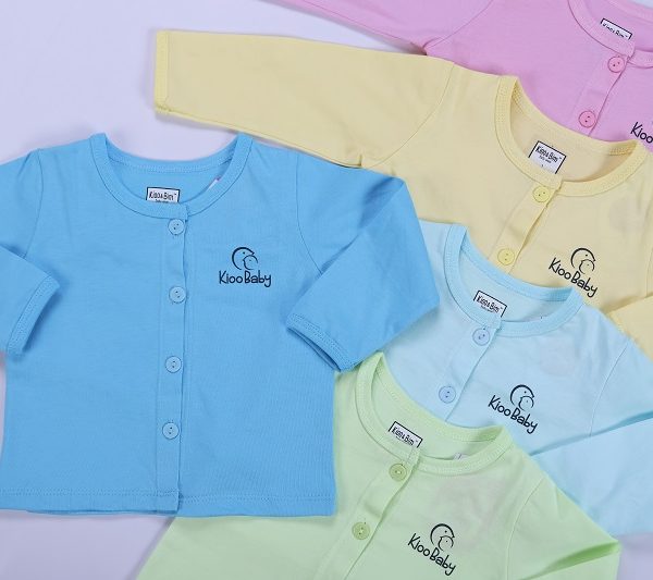 áo sơ sinh tay dài